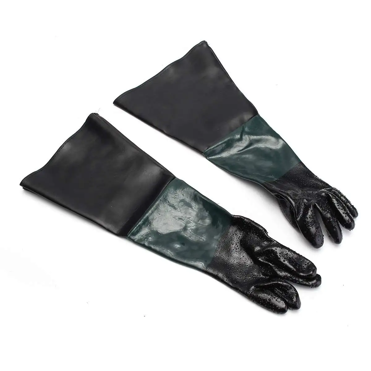 Перчатки для пескоструйных шкафов защитные перчатки 24 ''x 10'' резиновые