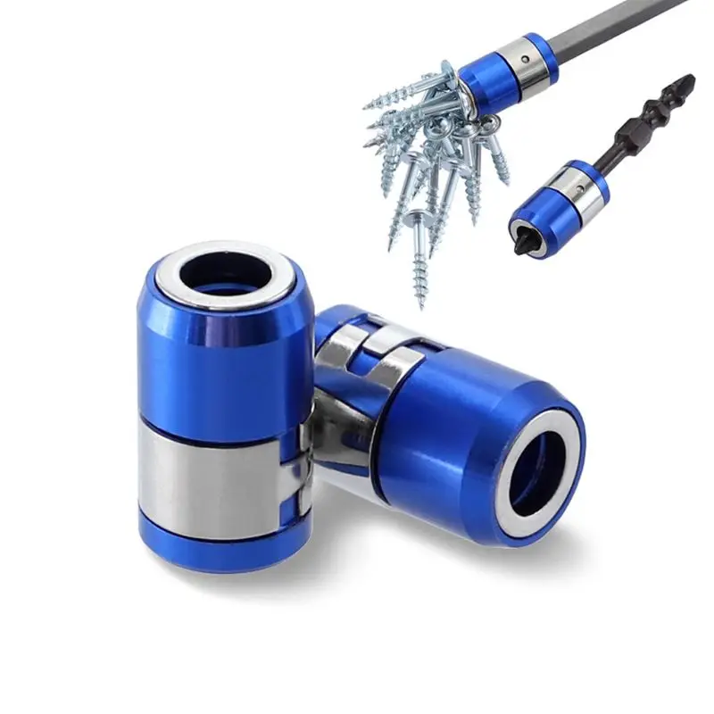 

Magnetic Ring 1/4" 6.35mm Metal Strong Magnetizer Screw for Electric Phillips Screwdriver Bits
