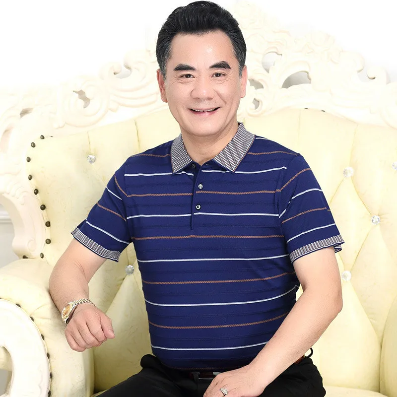 

Summer men's short-sleeved T-shirt solid color half-sleeved bottoming shirt trend clothes