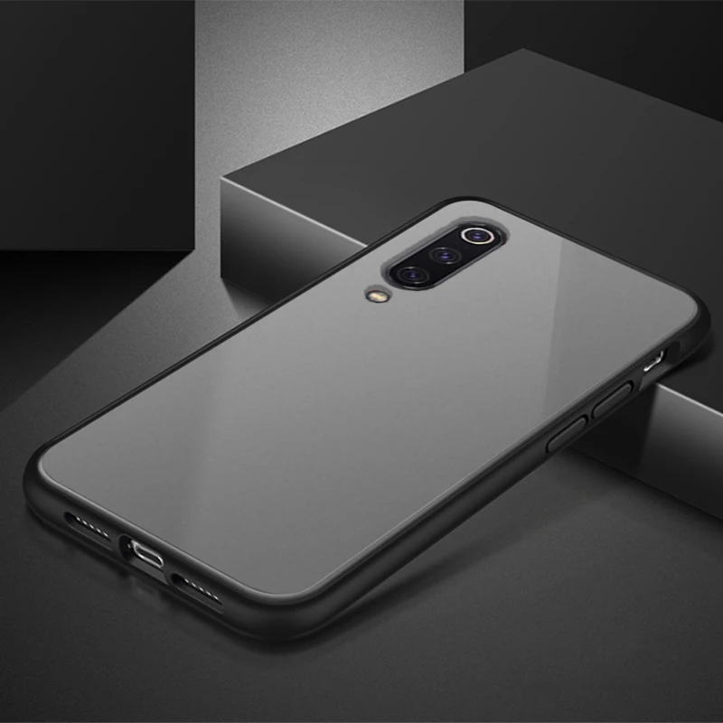 Чехол для Xiaomi 9 Mi9 Pro Lite 9Pro матовый прозрачный роскошный ударопрочный жесткий