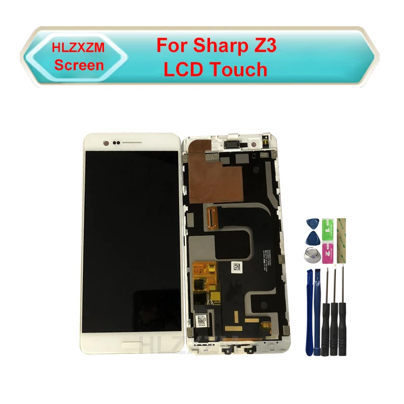 ЖК дисплей ok для SHARP Z3 кодирующий преобразователь сенсорного экрана в сборе