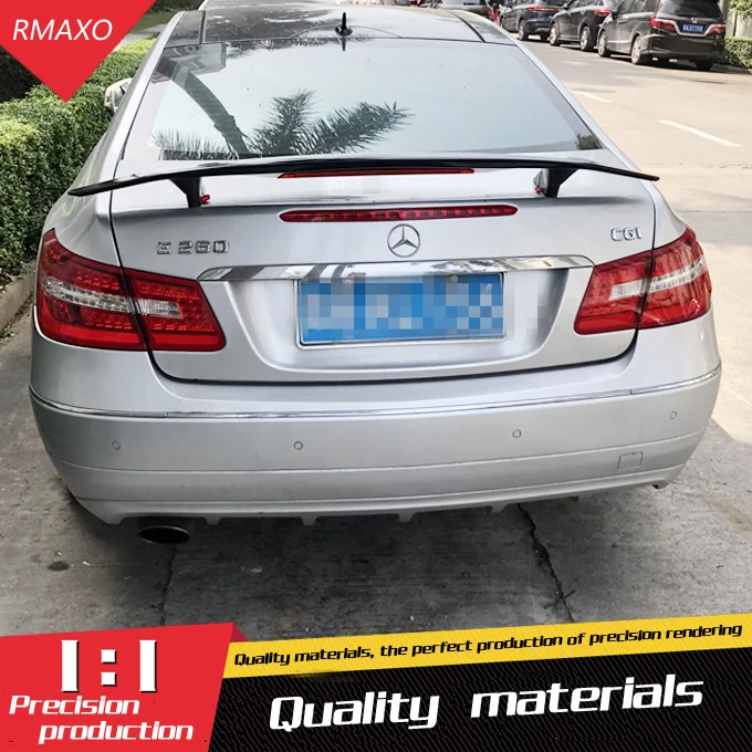 Спойлер для Benz W212 E class coupe 2008 2014 Автомобильный задний спойлер из АБС пластика two E300
