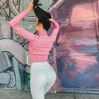 Брюки женские из искусственной кожи, с высокой талией, весна