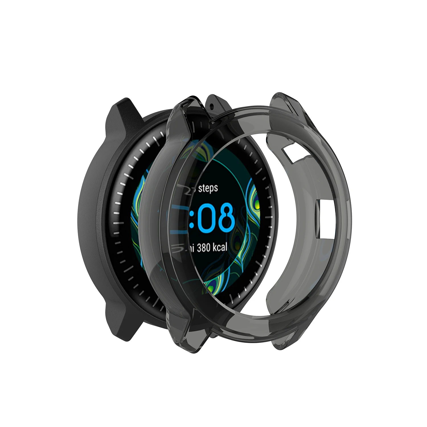 3 Прозрачный защитный чехол из ТПУ для Garmin Vivoactive 3 Music Smart Watch долговечные аксессуары - Цвет: 3