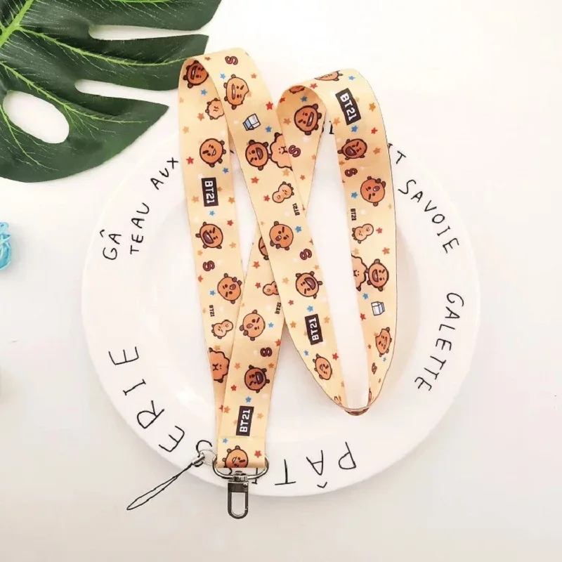 hqbtsc peripheral bangtan boys groups cartoon same style mobile phone lanyard neck lanyard accessories free global shipping