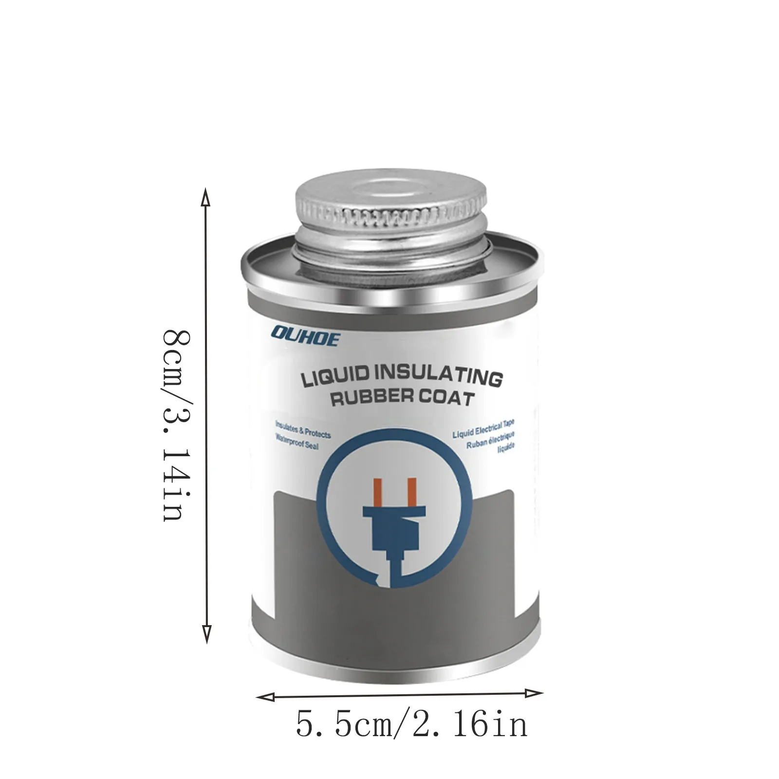 Жидкая флюоресцентная Водонепроницаемая антиуф-паста Быстросохнущий резиновый