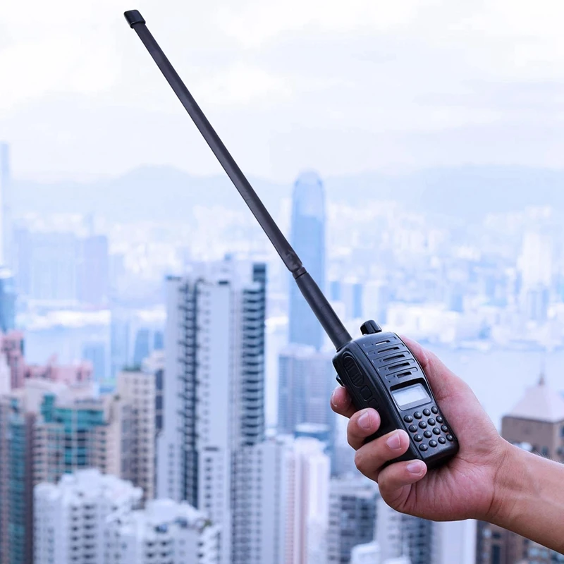 CS антенна SMA-мама Двухдиапазонная VHF UHF 144 МГц Складная для раций Baofeng | Мобильные