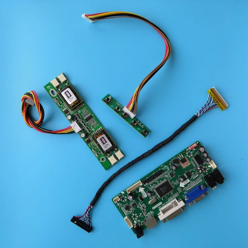 Комплект для LTM220M1 L01 монитор Экран DIY М. NT68676 плата контроллера 1680X1050 22 &quot30pin