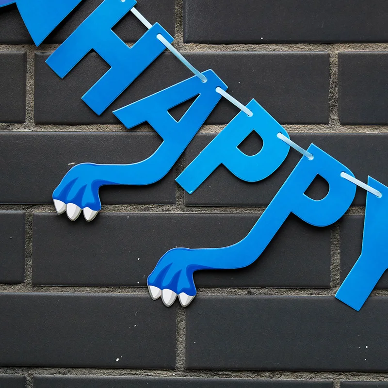 32 см счастливые Баннеры для дня рождения динозавр вечерние украшения малыш душ