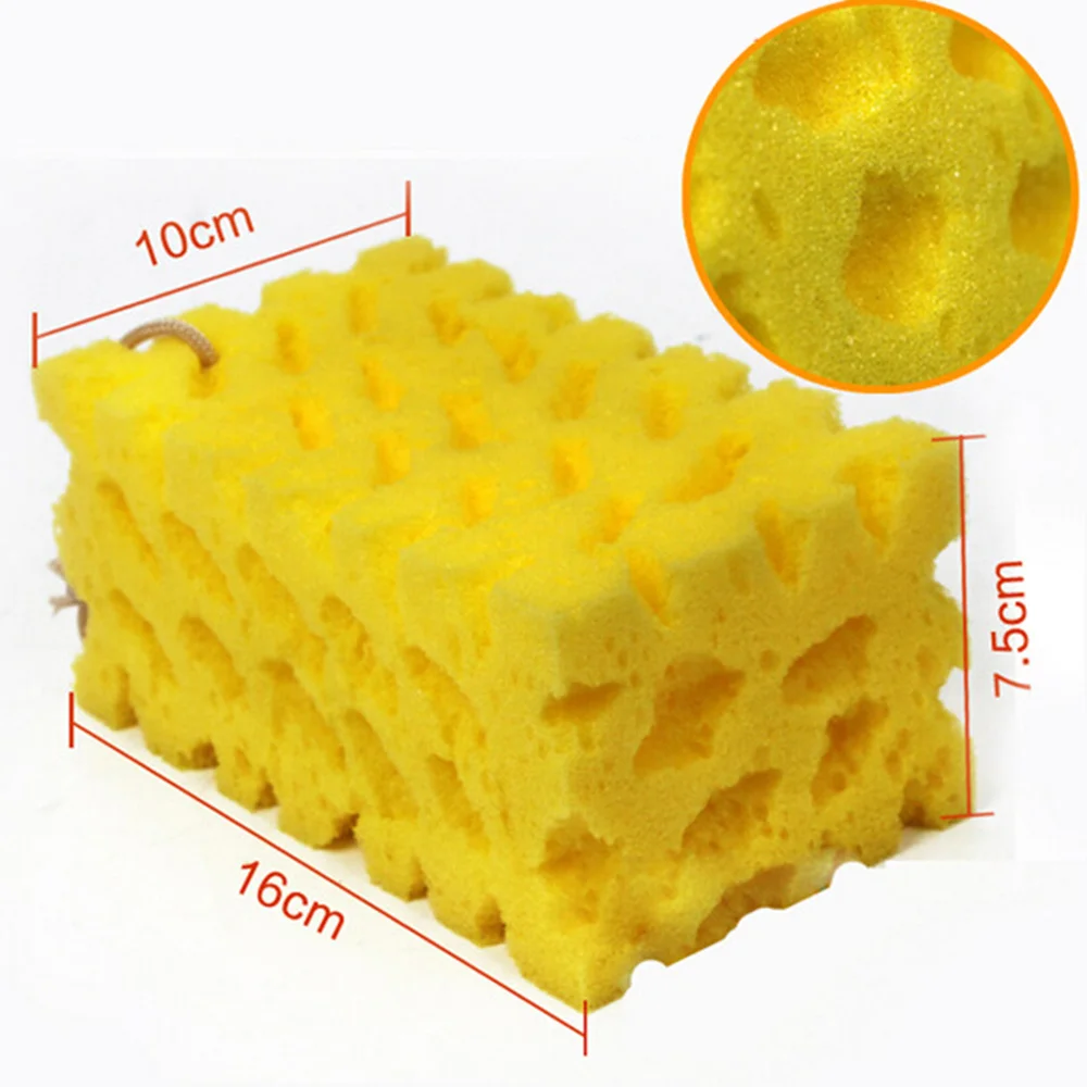 

3pcs Car Wash Sponge Block Auto Exterior Cleaner Washer Care Cleaning Tool New