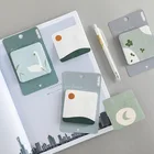 Бумажные стикеры Mohamm, 75 листов, клейкие блокнот для заметок листов, для ежедневника, блокнота, школьные и офисные принадлежности