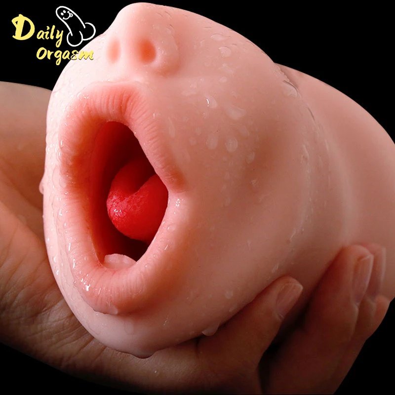 Искусственная чашка для рта секс-игрушки мужчин карманная киска Глубокая глотка