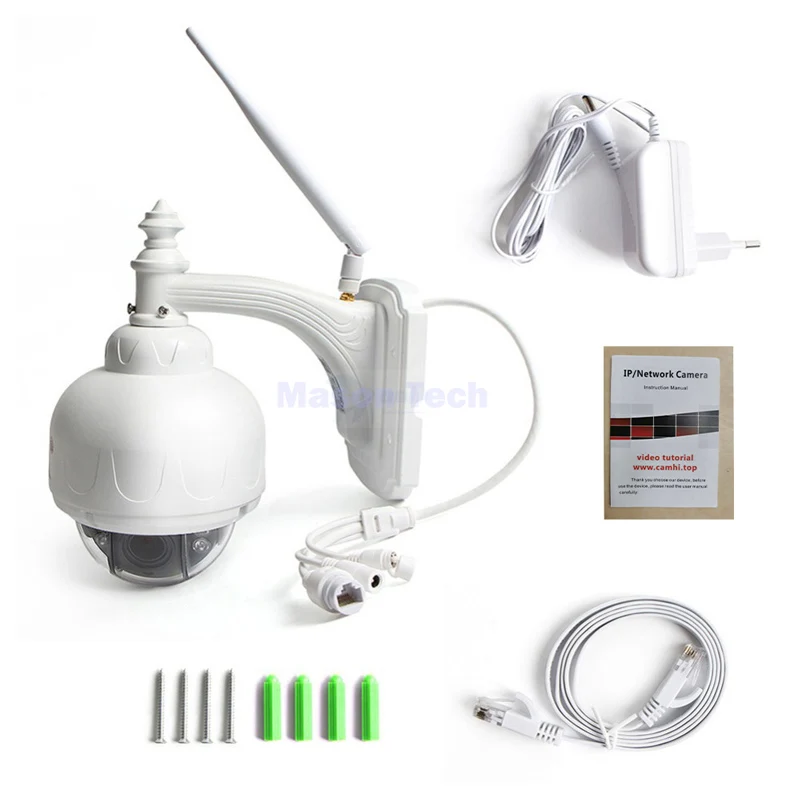 2 0mp 1080p outdoor waterproof ptz camera 5x optical zoom ip camera two way audio wifi security camera system remote mobile app free global shipping