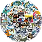 103050 шт., водонепроницаемые наклейки на мотоцикл, гитару, телефон, ноутбук, компьютер