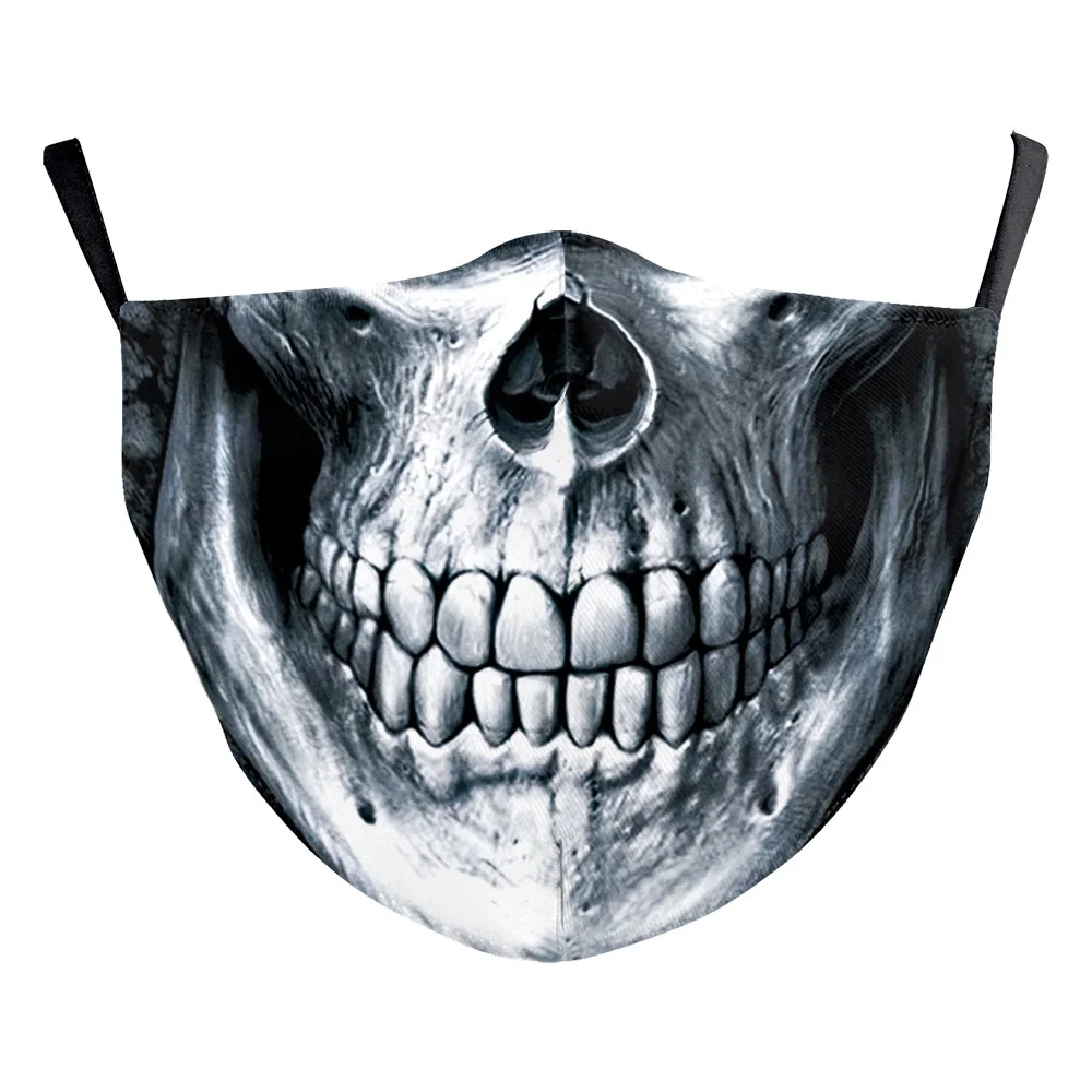 Забавные Маски для Хэллоуина с ужасным черепом копай женские мужские унисекс