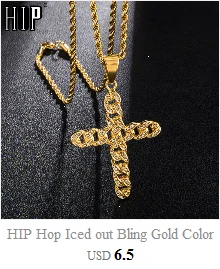 Хип хоп Iced out Bling золотого цвета для покера с сердцем из нержавеющей стали горный хрусталь яркие ожерелья и подвески для мужчин ювелирные изделия