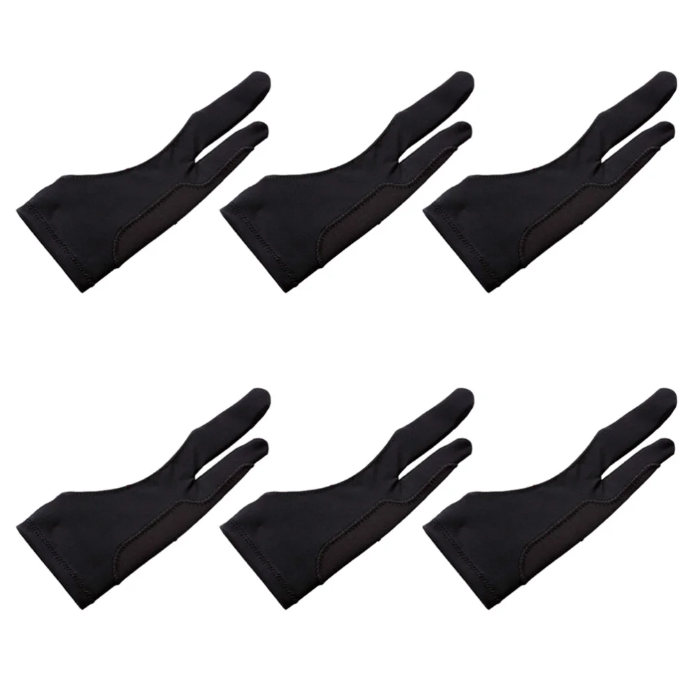 

6Pcs Two Finger Tablet Drawing Anti Touch Artist