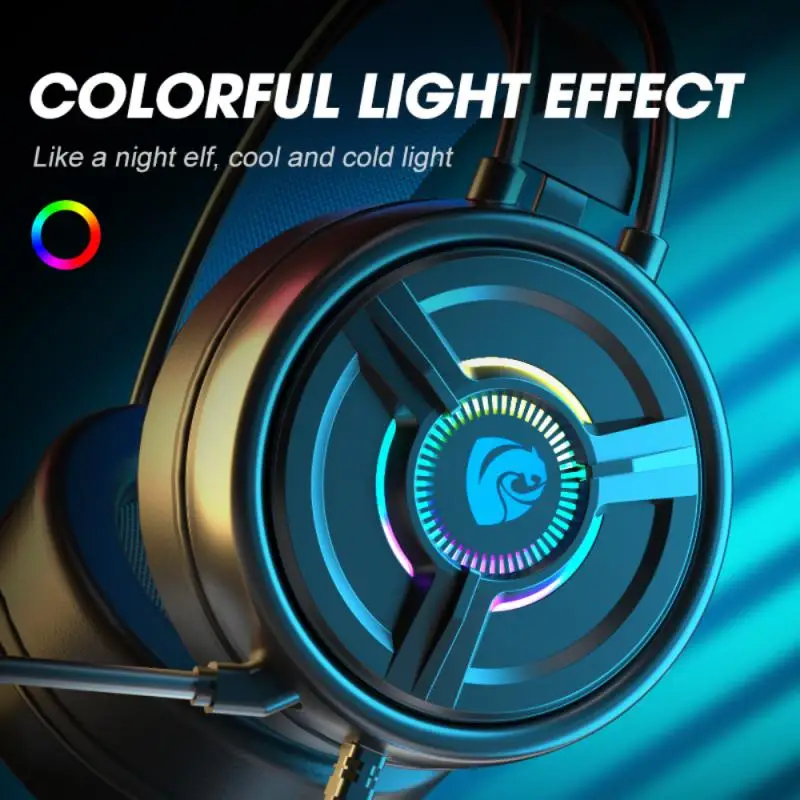 3.5mm Wired Headset PC Laptop With Microphones Cute Game Headphones Gaming Headsets Bass Stereo Over-Head Earphone Hot | Электроника