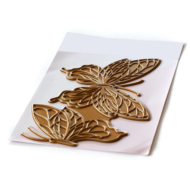 Новинка 2021 пластиковый трафарет в виде насекомого бабочки прозрачные штампы