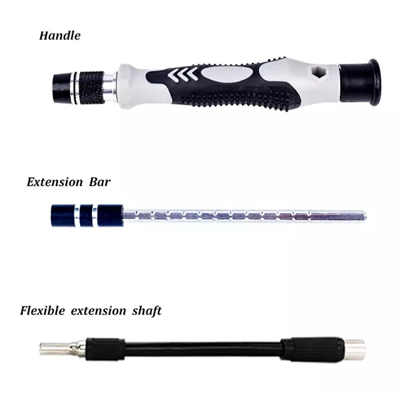 Многофункциональный Набор отверток из хромованадиевой стали 52 в 1 Прецизионная