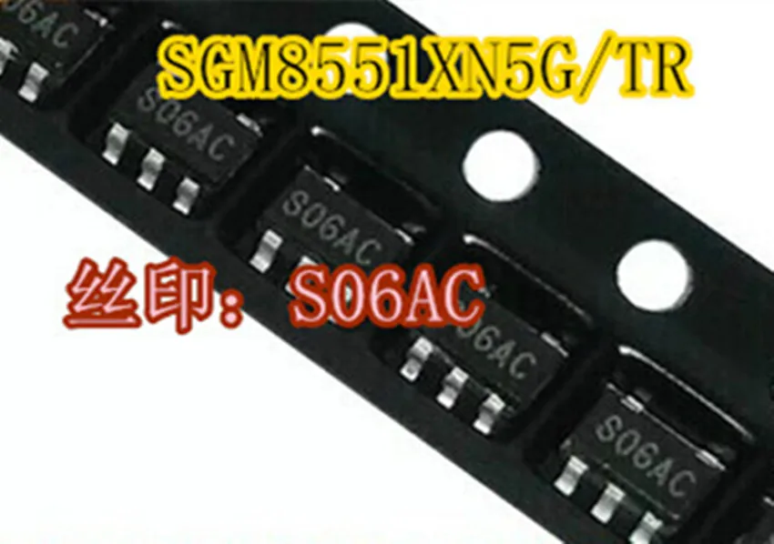 В наличии 100% новые и оригинальные 5 шт./лот SGM8551 :S06AC SGM8551XN5G/Φ|Запасные части| |