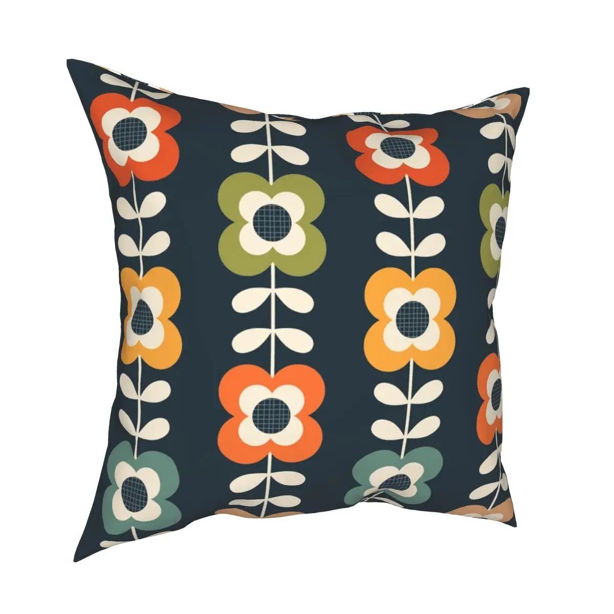 

Mod с цветочным принтом в стиле ретро Цвета Подушка Чехол Печатный чехол для подушки из полиэстера, декоративная подушка, чехол, декоративная...