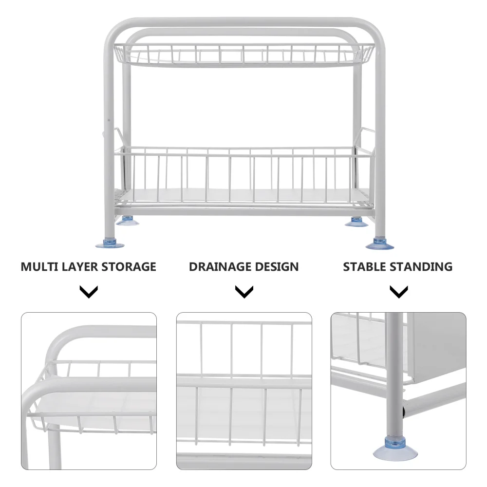 

Kitchen Under Sink Organizer Storage Under Sink Cabinet Storage Rack for Home