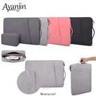 Водонепроницаемая сумка для ноутбука 13,3 14 15,6 дюймов с блоком питания для Macbook Air 13 Case Pro 15 для Xiaomi Lenovo Notebook