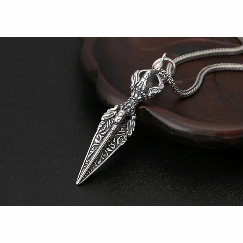 

EDC 925 серебряный нож, бусины, подвеска, искусственные украшения, серебро 925 пробы, принадлежности для кемпинга, инструменты для повседневного использования