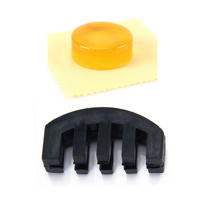 

Новые 2 шт. аксессуары: 1 шт. Резина 4/4 скрипичная практика (без звука) черный и 1 шт. 25 г Erhu канифоль скрипка канифоль прозрачный желтый