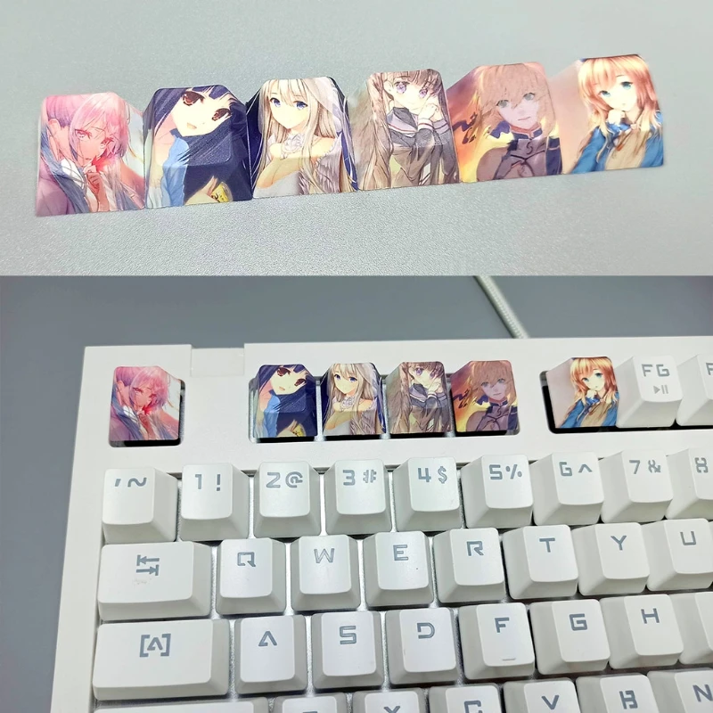 

Новинка 2022, 1 шт., оригинальные колпачки для механических ключей Cherry MX с сублимационной печатью