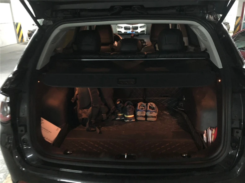 

Rear Cargo Cover For JEEP Compass 2017 2018 2019 2020 2021 Partition Curtain Screen Shade Trunk Security Shield Auto Accessories