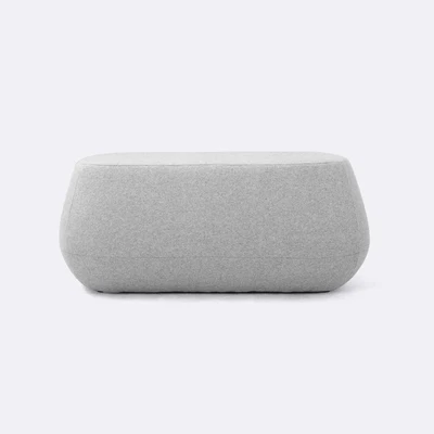 L Size Gray color Создатель секционный диван эллипс оттоманс ноги современный диван Кама кашемир тканевый стул оттоманс диван набор мебель для гостиной - Цвет: L Size Gray color