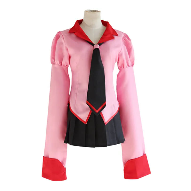 Костюмы для косплея аниме Owarimonogatari униформа Oshino Ougi полный комплект костюмы