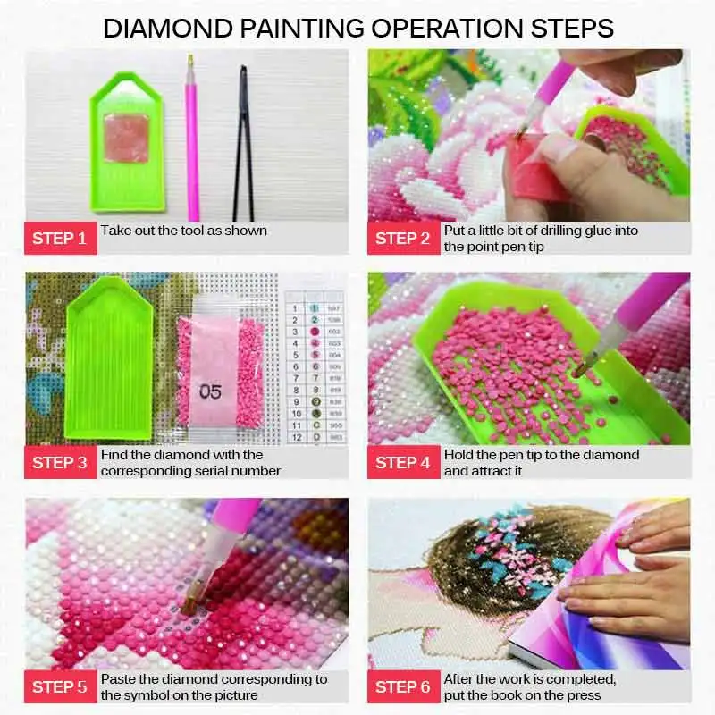 40 шт. набор инструментов для рукоделия алмазная живопись вышивка крестиком