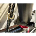 Пряжка из титана H  H для отделки трубки с регулируемой скоростью для велосипеда brompton MTB road bike