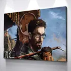 Картина Half Life - Рисовка красочная Картина на холсте, современный домашний декор комнаты