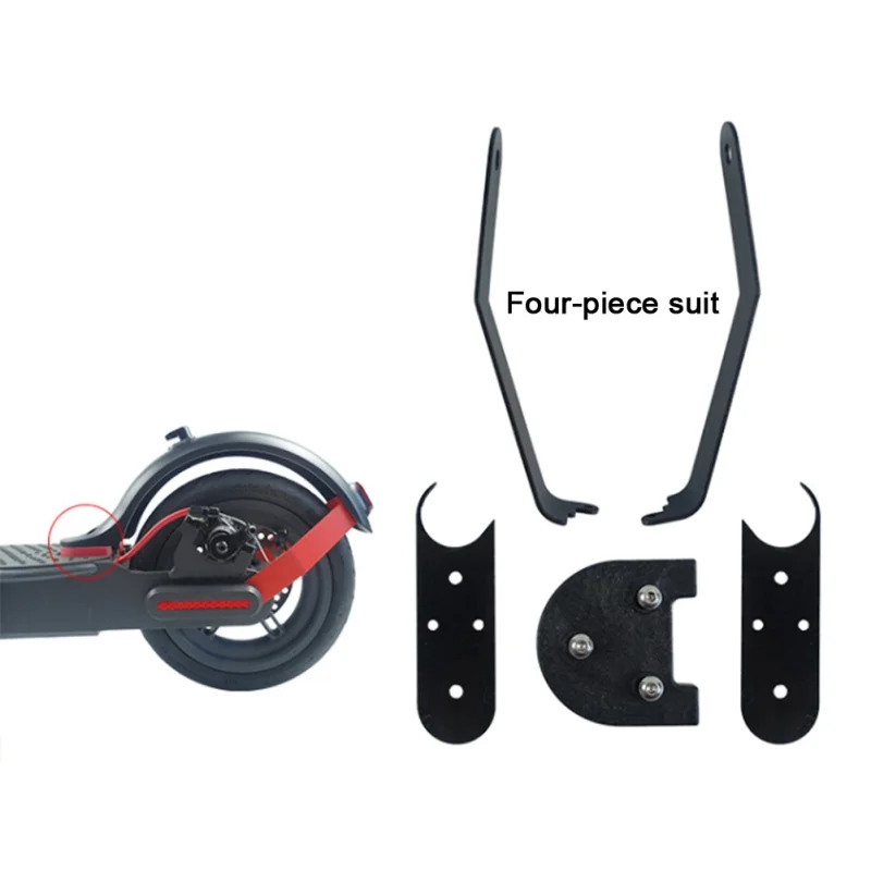 

Tire Bracket Set Rear Fender Wing Mudguard Support Protection Scooter Mudguard Support For Xiaomi M365/Pro