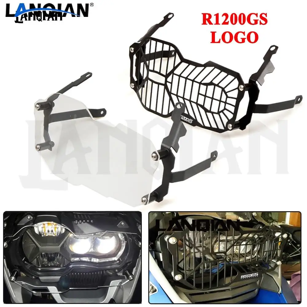 

For BMW R1200GS LC / Adventure Motorcycle Headlight Protector Grill Guard Cover R1200GS LC R1200GS LC ADV 2014-2018 2016 2017