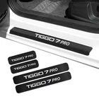 Наклейки на порог автомобиля CHERY TIGGO 7 PRO, 4 шт.