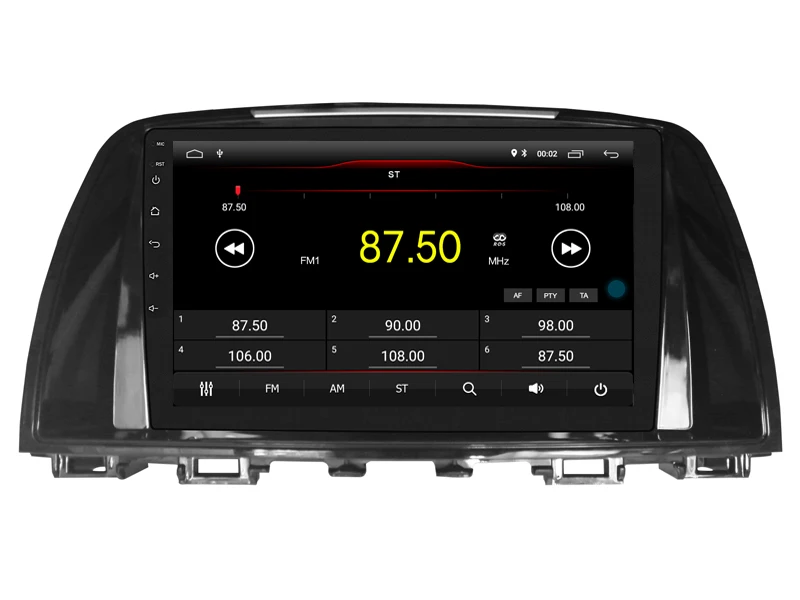 New coming ! Android 10 2.5D car dvd For MAZDA 6 2014 2015 2016 multimedia GPS Radio stereo gps navigation camera maps | Автомобили и
