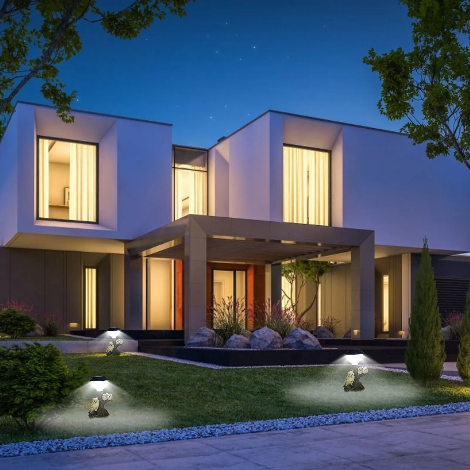 НОВЫЕ СВЕТИЛЬНИКИ НА солнечной батарее милые светильники и аксессуары украшение