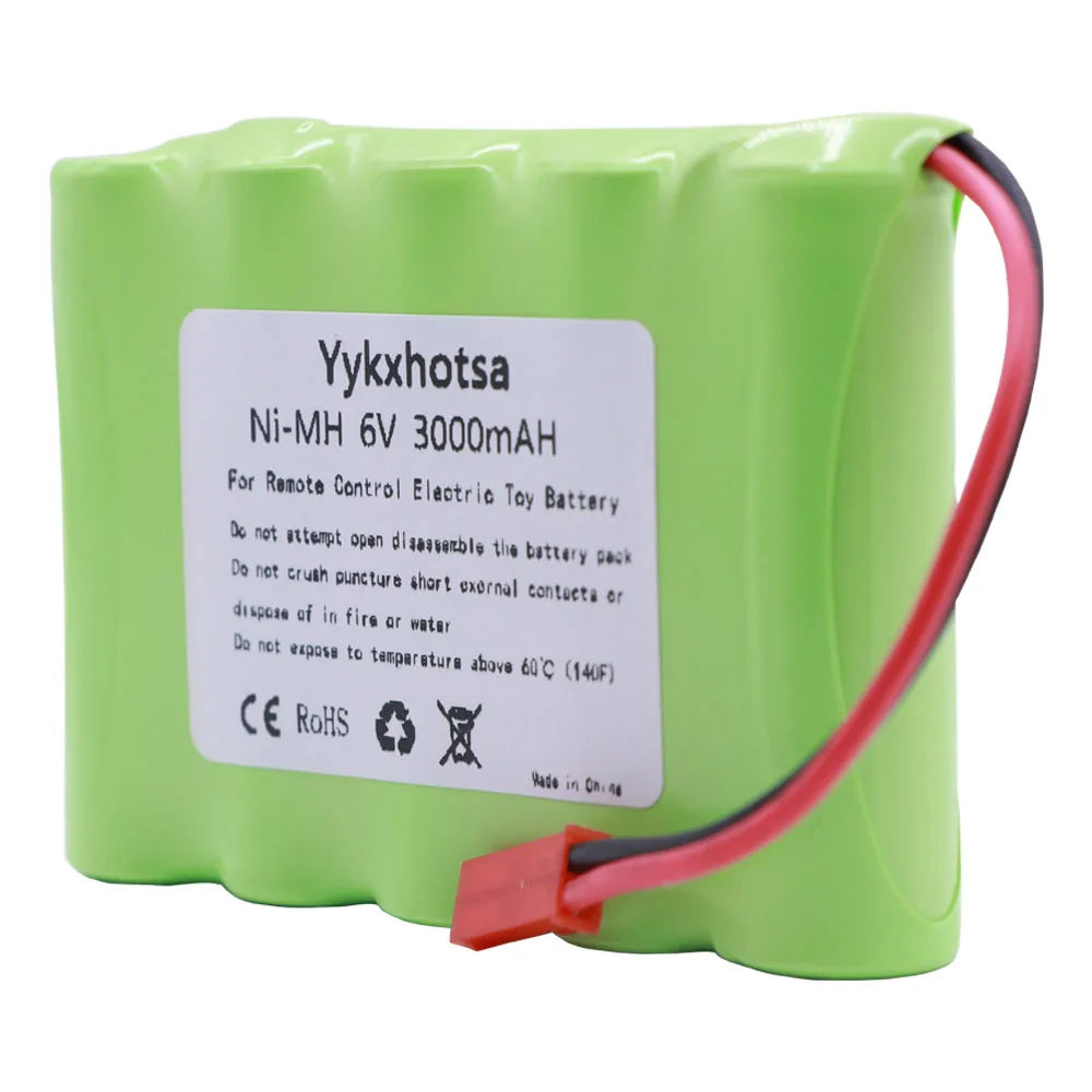 235 шт 6в 3000 мач ni mh аккумулятор m моде