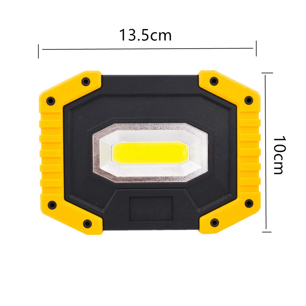 Светодиодный портативный Точечный светильник рабочий с перезаряжаемой батареей