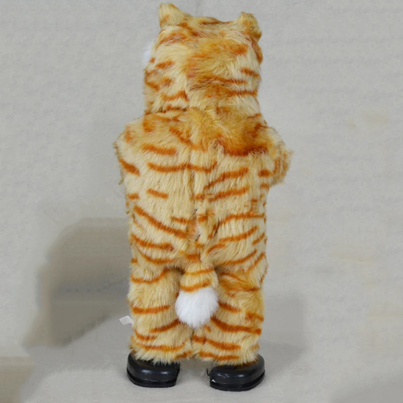 Игрушка Garfield пение Танцующая кошка на батарейках плюшевая имитационная кукла