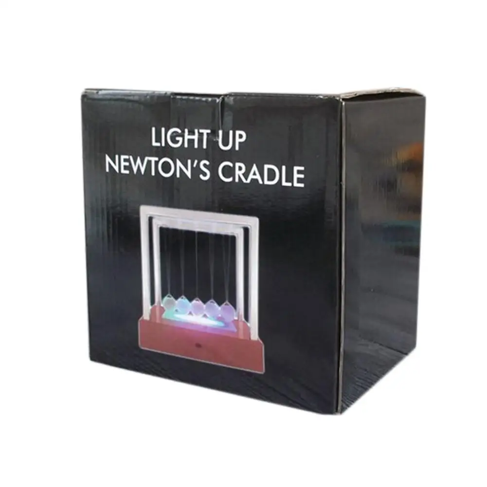 1 набор маятник Ньютона Балансирующий мяч игрушечная лампа Колыбель стеклянный