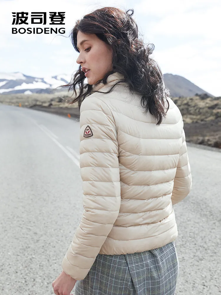 Женский пуховик BOSIDENG зимний обычный верх ульсветильник высокотехнологичная
