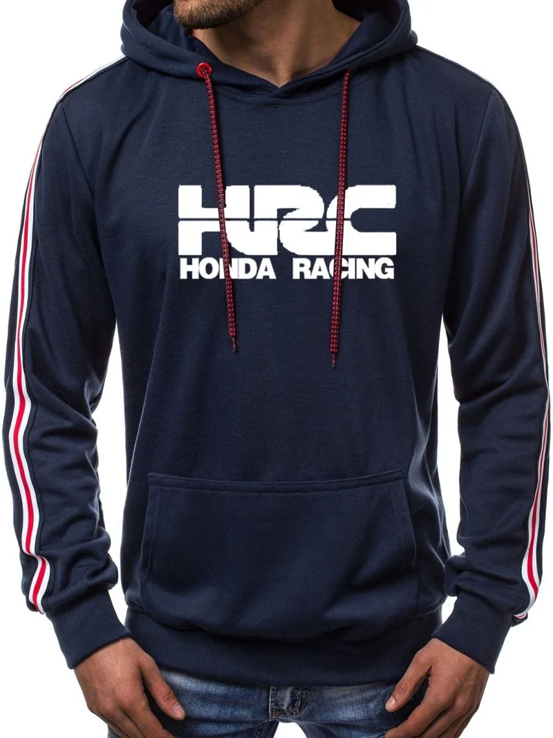 

Мужская хлопковая толстовка в полоску, однотонная толстовка с принтом логотипа машины, весна 2021