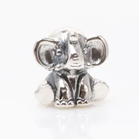 amaia genuine 925 sterling silver baby elephant ally beads fit original charm bracelet jewelry making diy gift