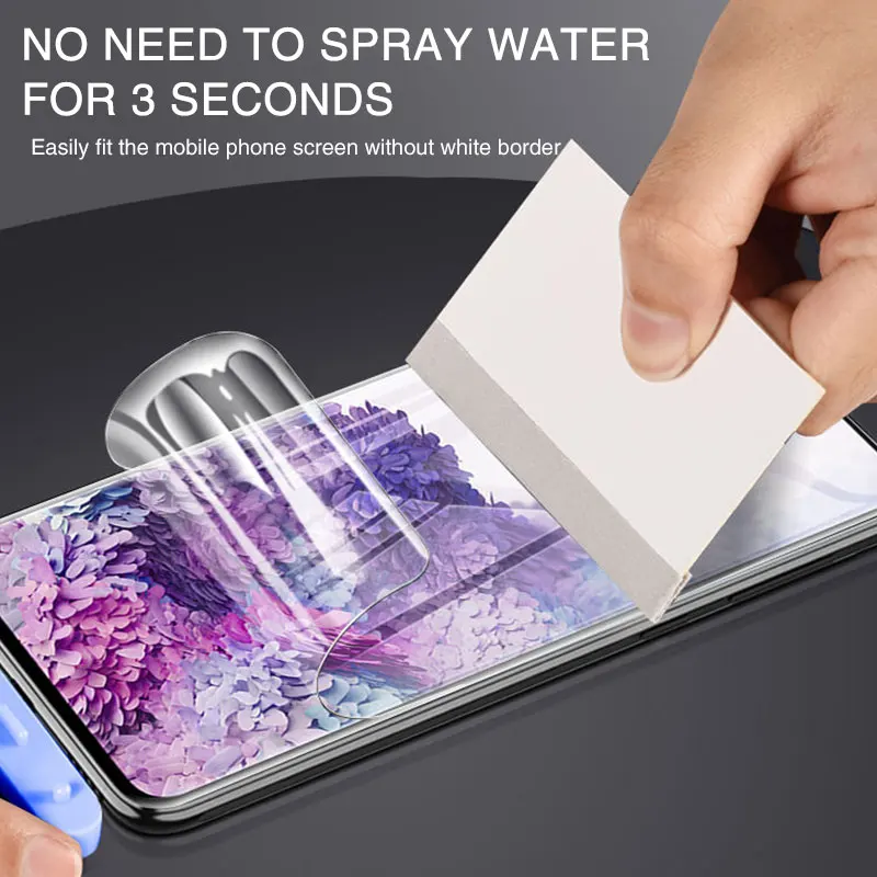 

3Pcs Hydrogel Film on the Screen Protector For Samsung Galaxy S20 S21 Plus Ultra S20 FE S10 Lite S9 S8 Plus S7 S6 Edge Soft Film